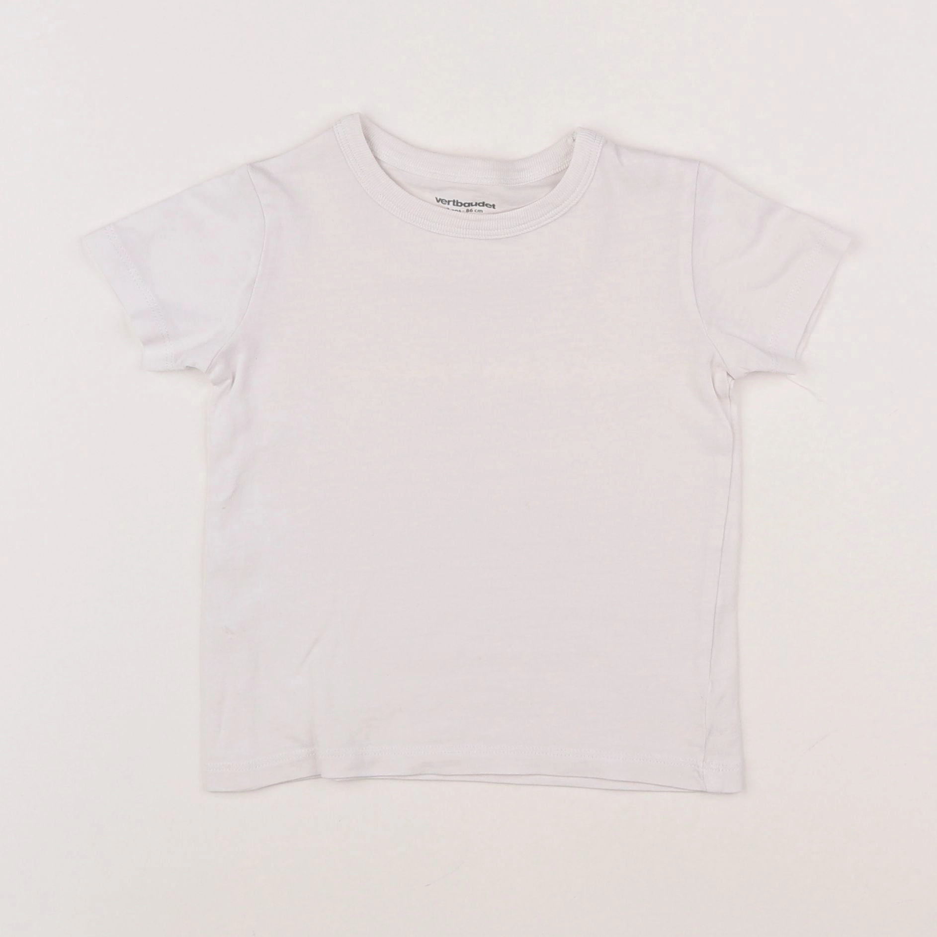 Vertbaudet - maillot de corps blanc - 6 ans