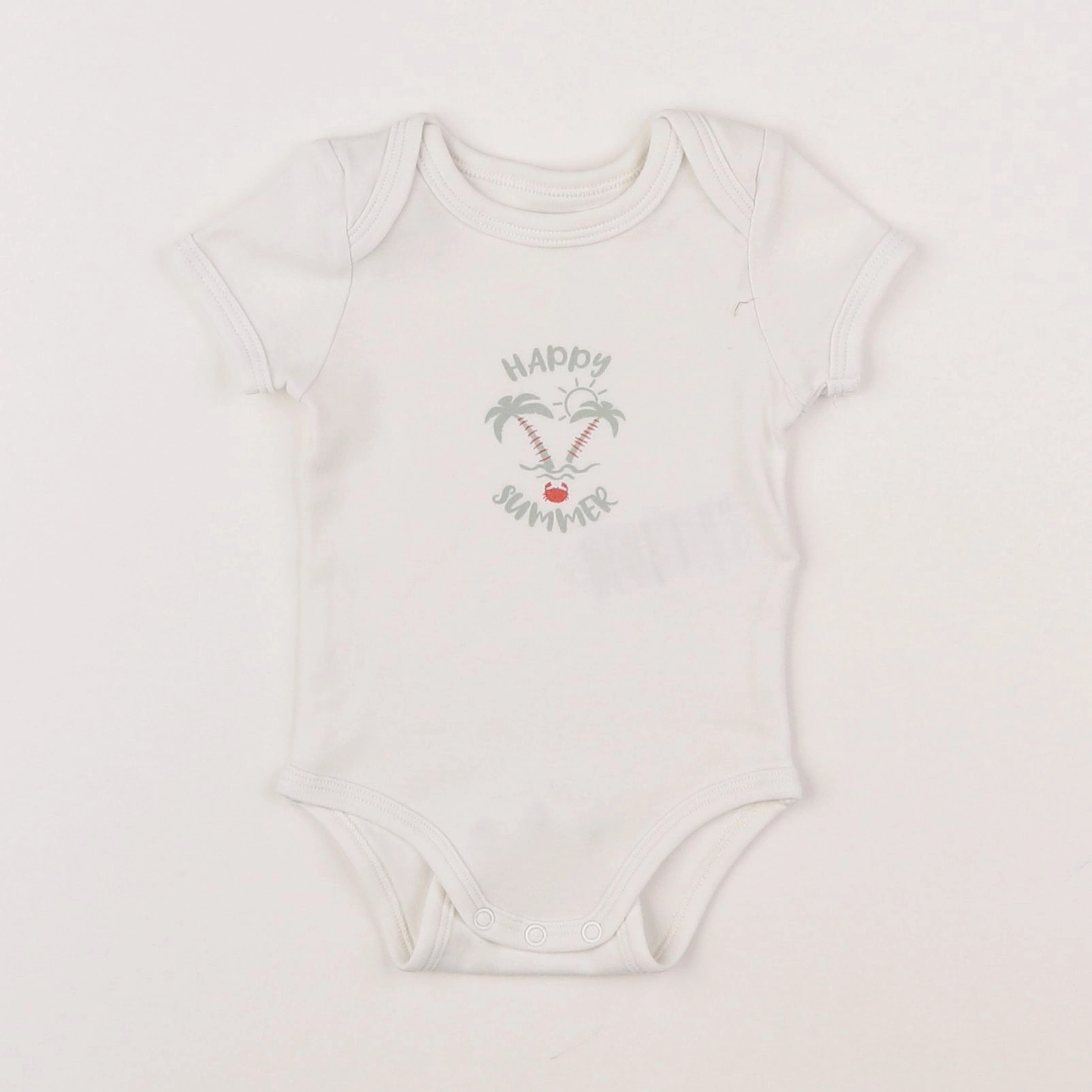 Vertbaudet - body blanc - 3 mois
