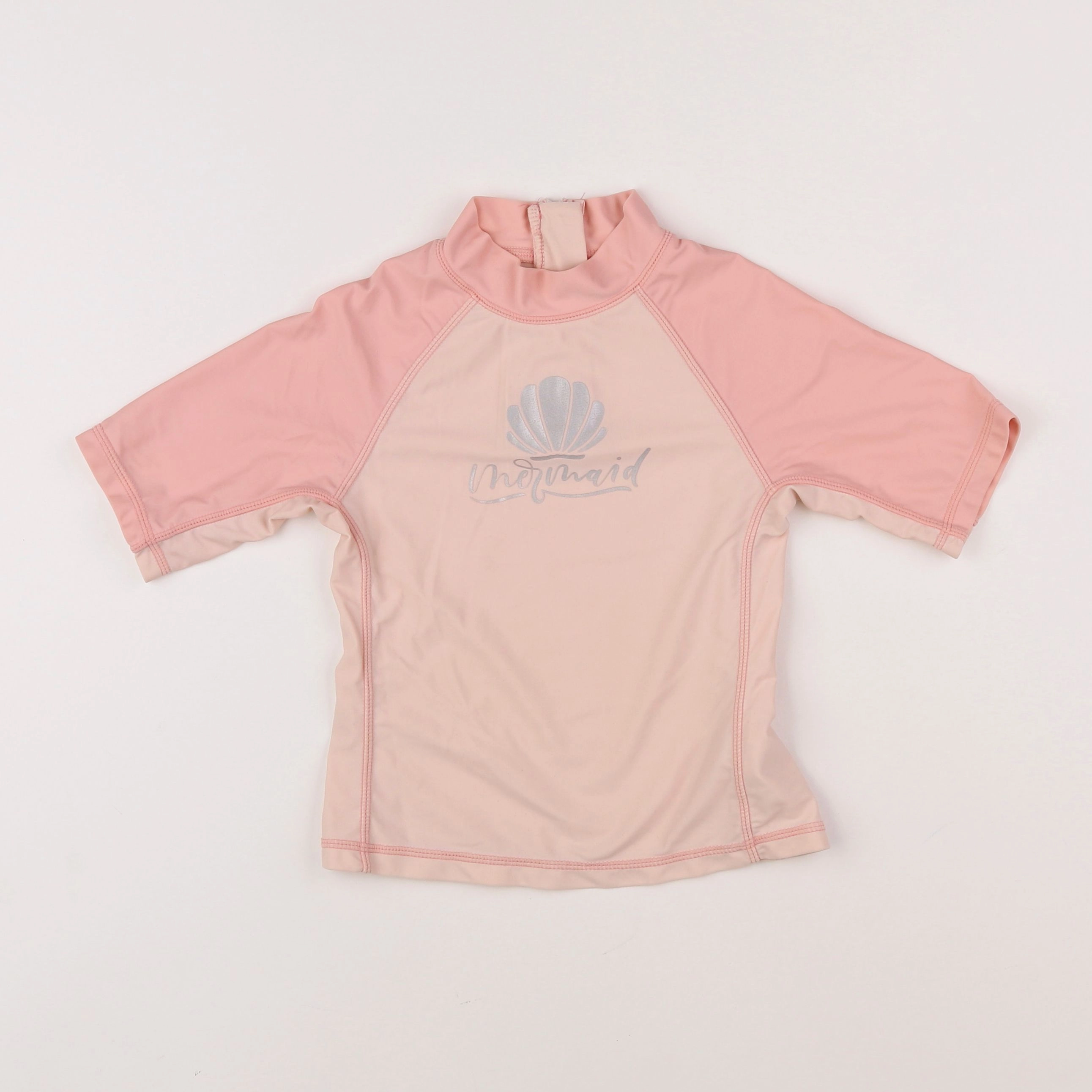 Vertbaudet - tee-shirt de bain rose - 6 ans