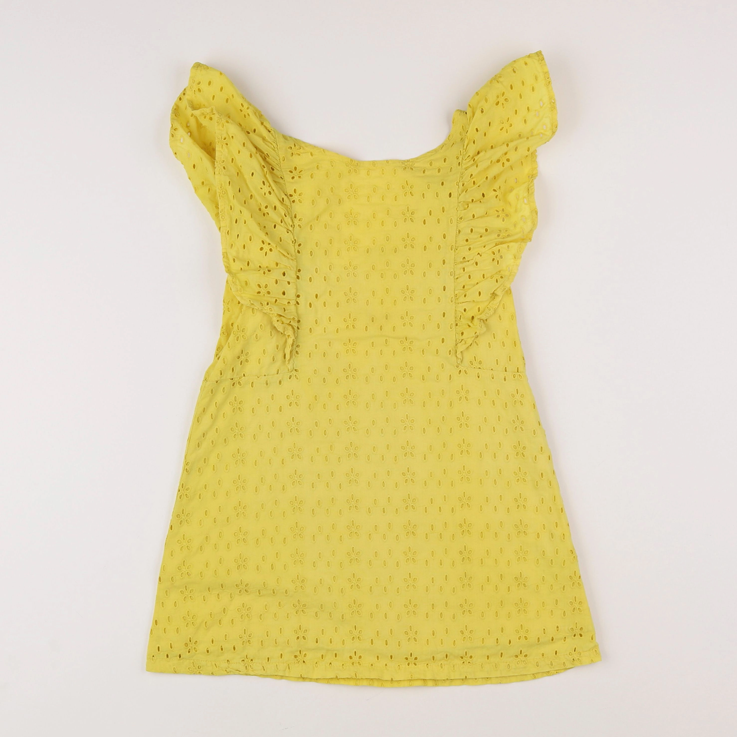 Vertbaudet - robe jaune - 6 ans