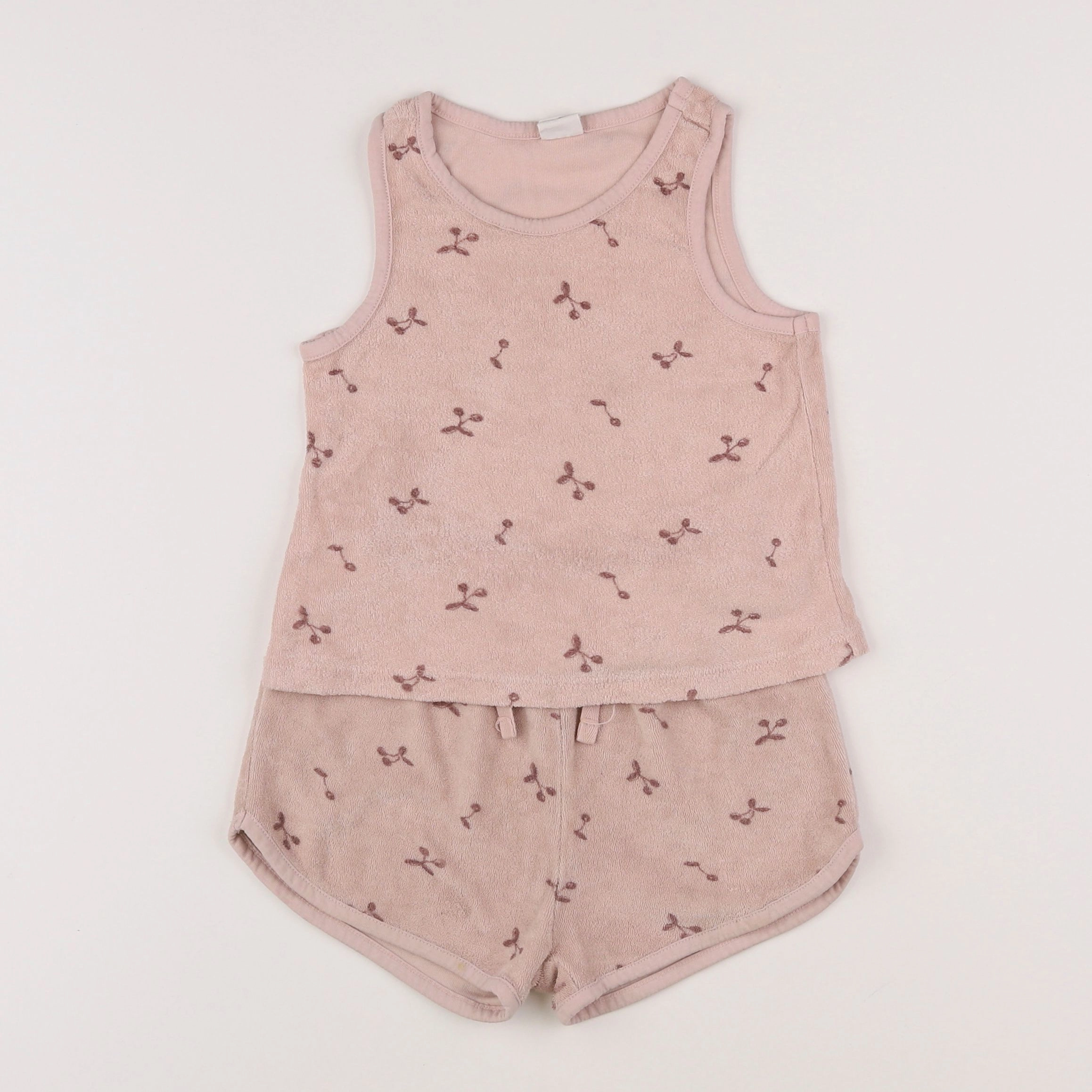 H&M - ensemble rose - 18 mois