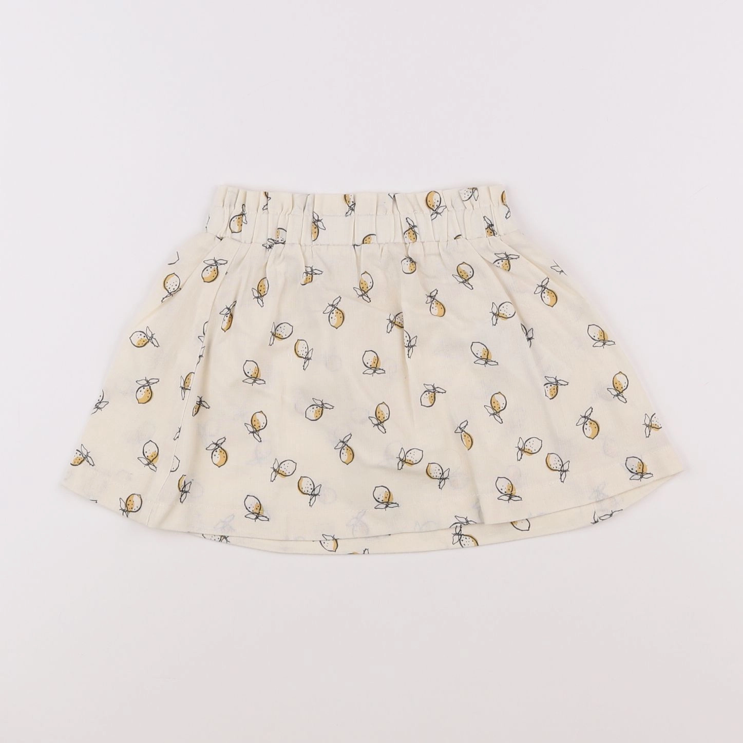 Vertbaudet - jupe beige, multicolore - 2 ans