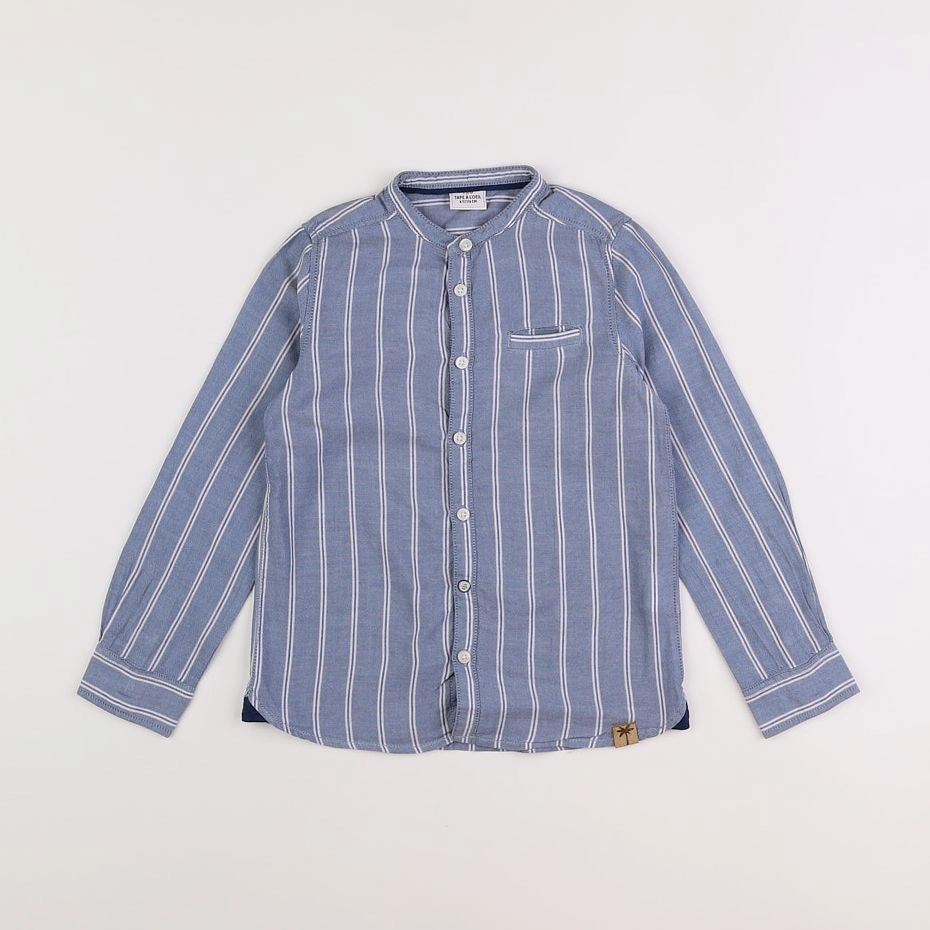Tape à l'oeil - chemise bleu - 6 ans