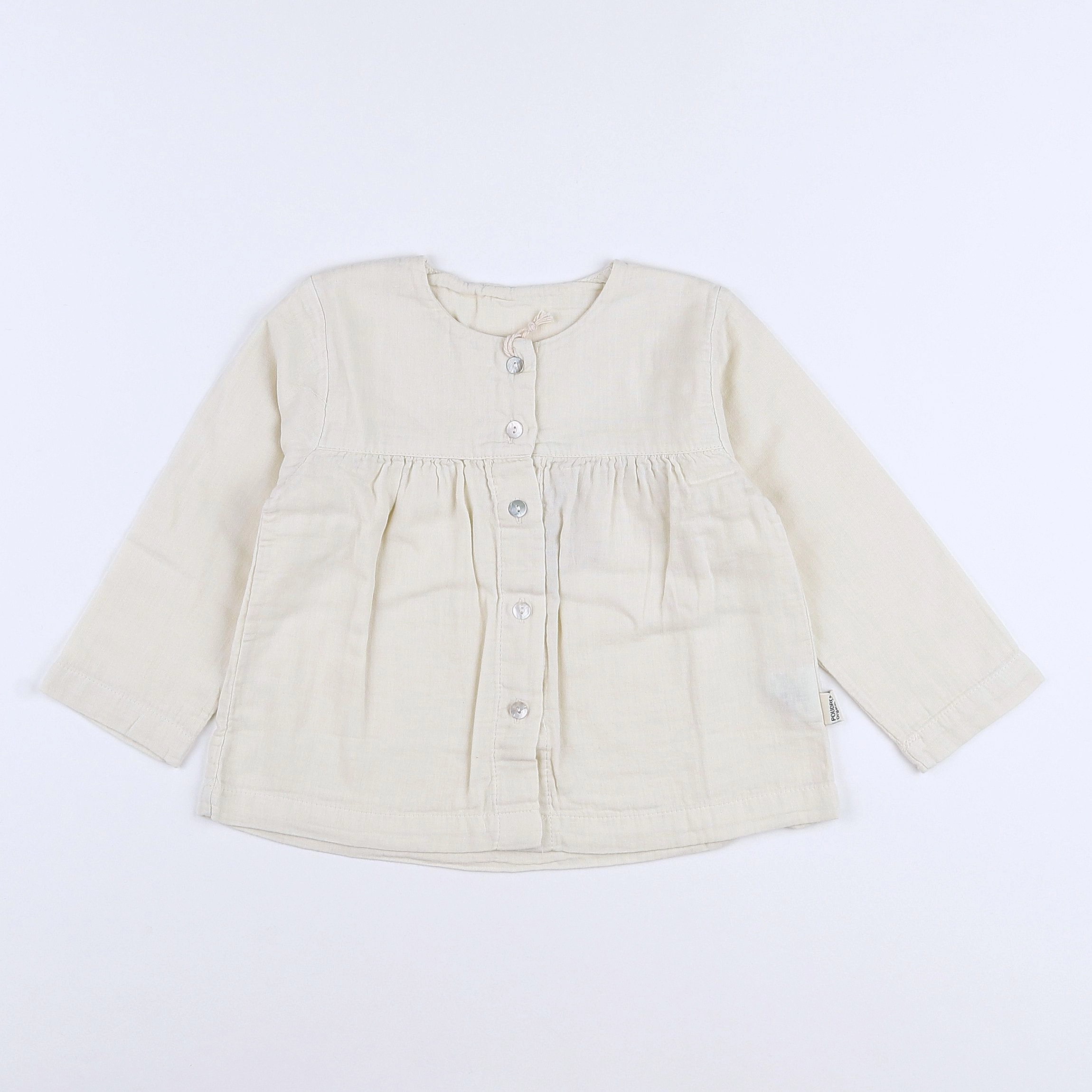 Poudre Organic - blouse beige - 10 ans