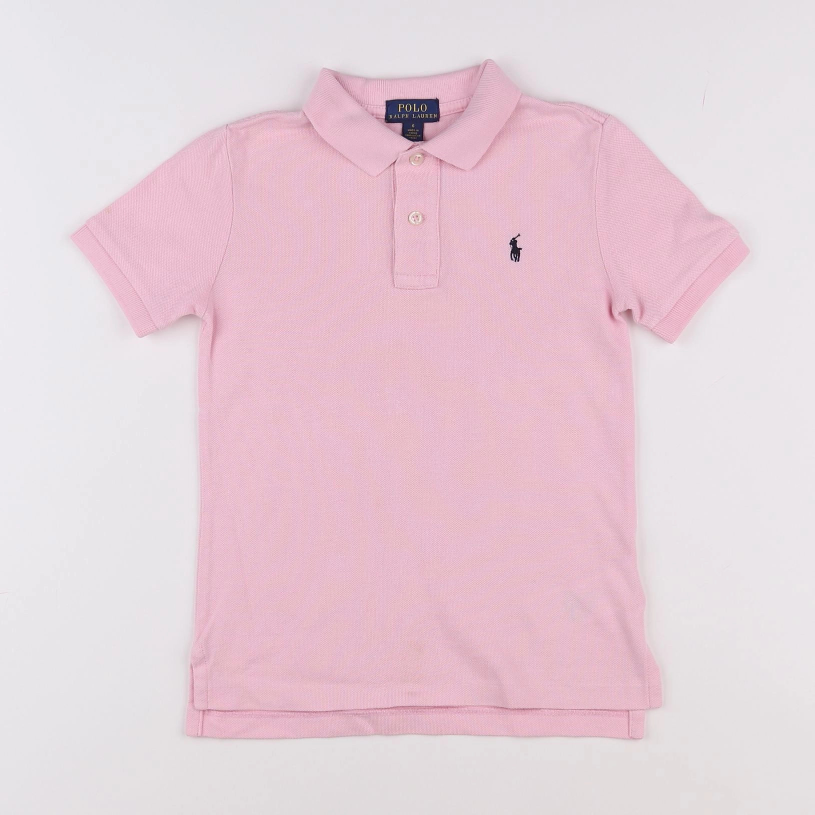 Ralph Lauren - polo rose - 6 ans