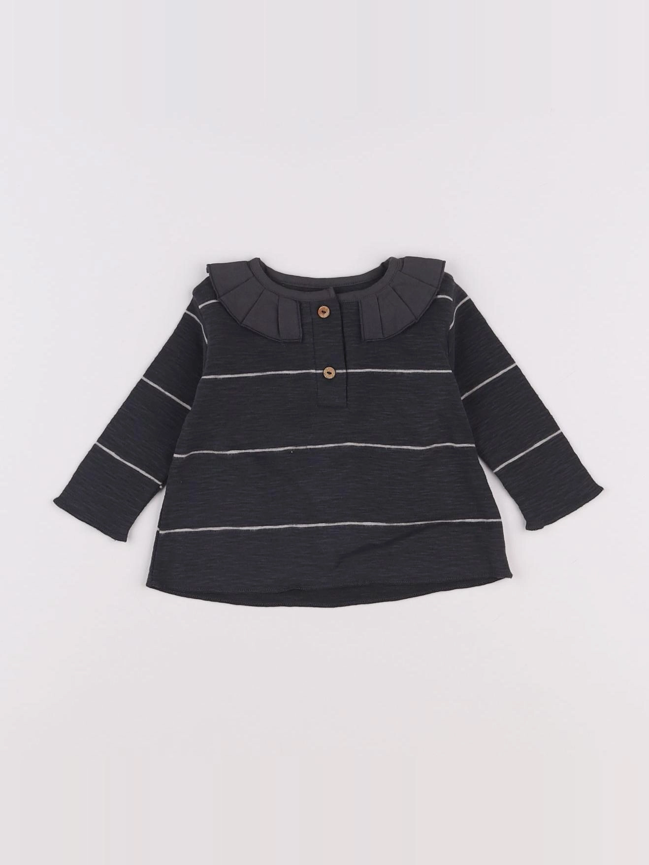 Play Up - tee-shirt gris - 3 mois