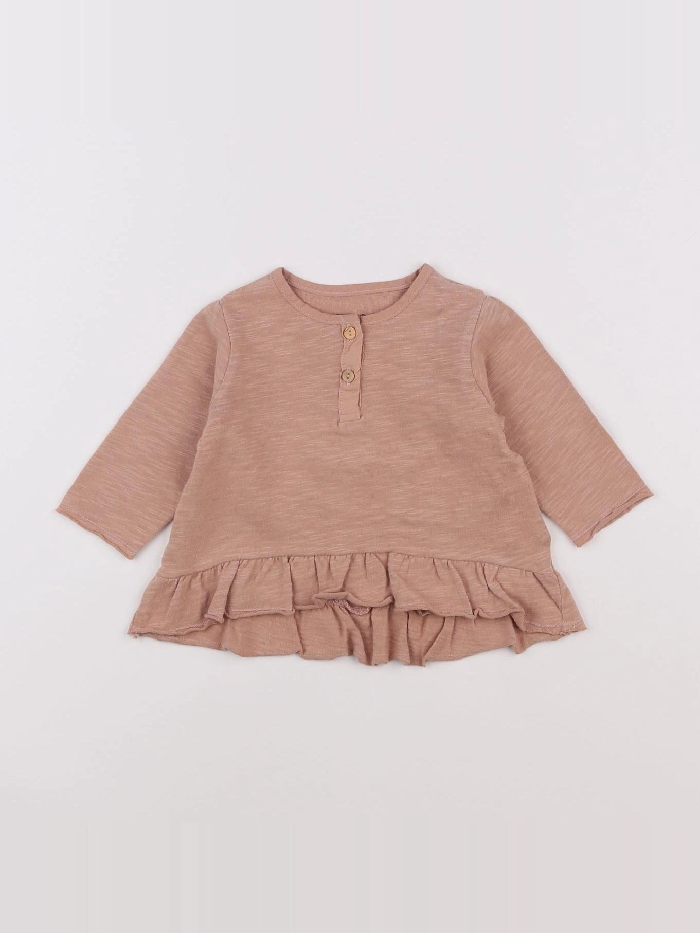 Play Up - tee-shirt rose - 3 mois
