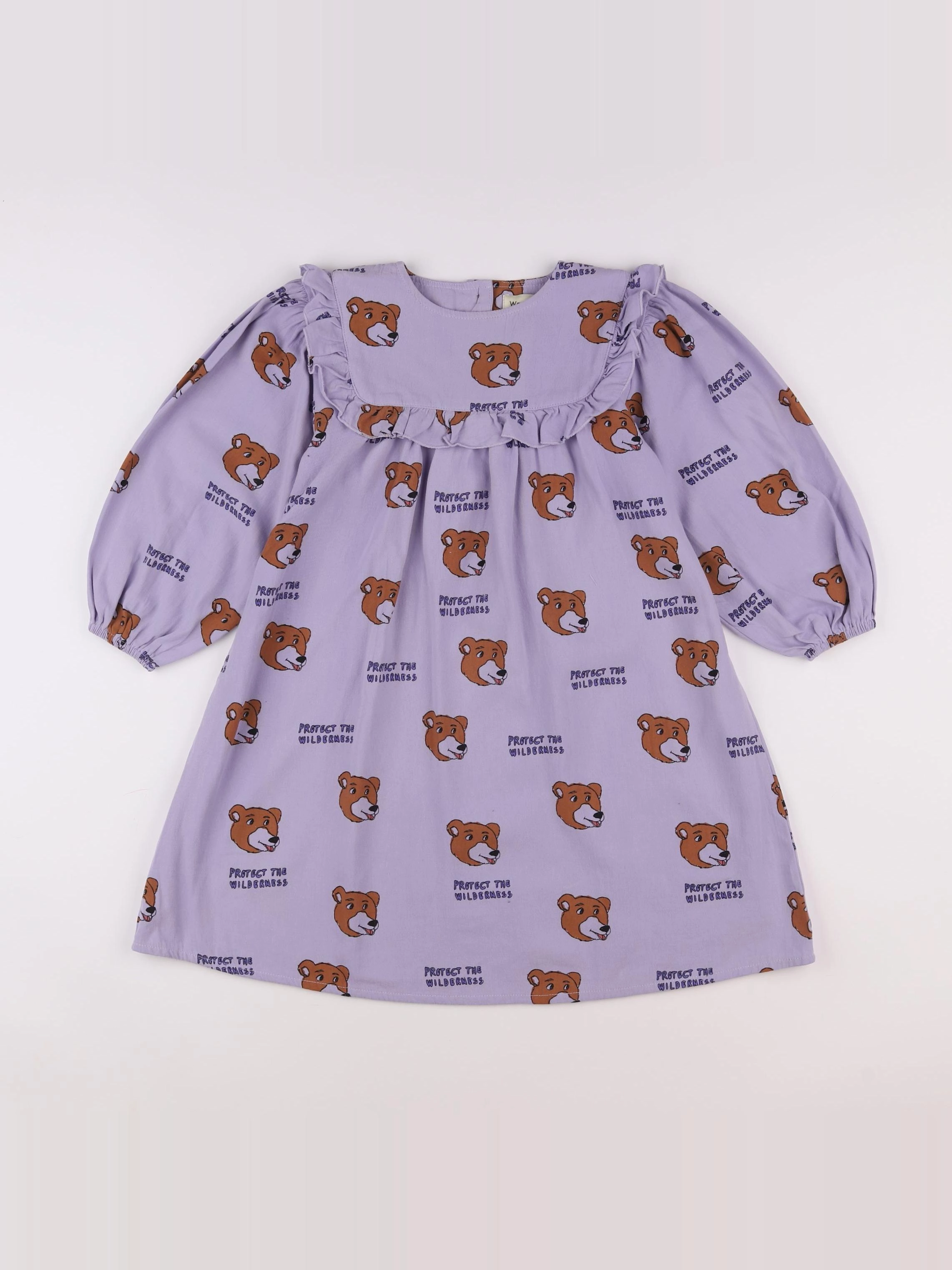 Wander & Wonder - robe violet - 9/10 ans