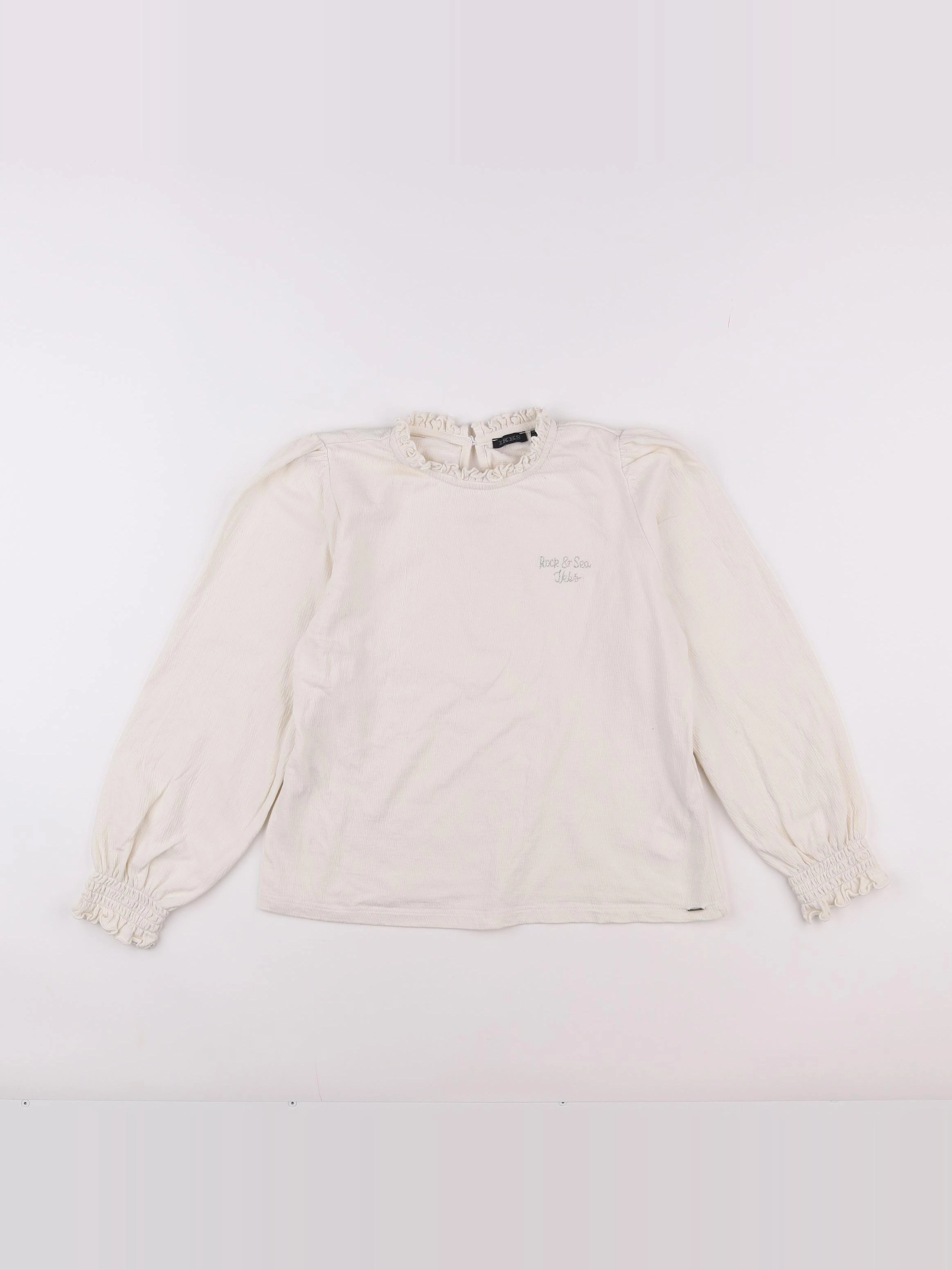 IKKS - blouse beige - 10 ans
