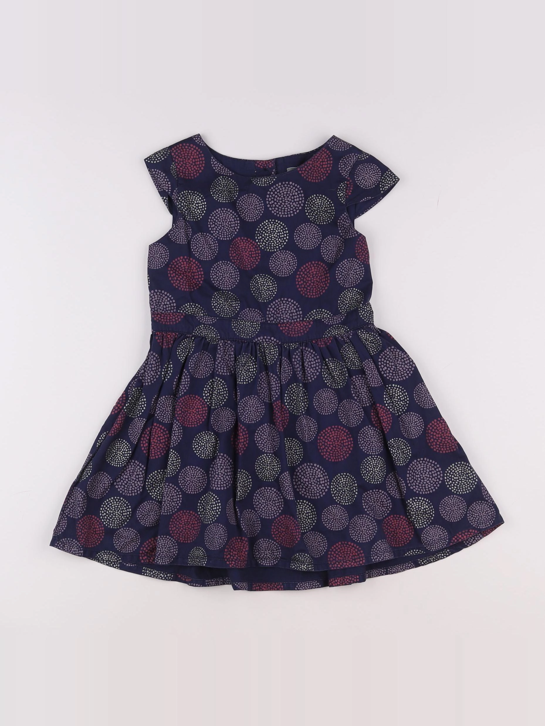 Vertbaudet - robe bleu - 6 ans