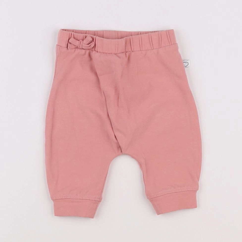 Vertbaudet - sarouel rose - 3 mois