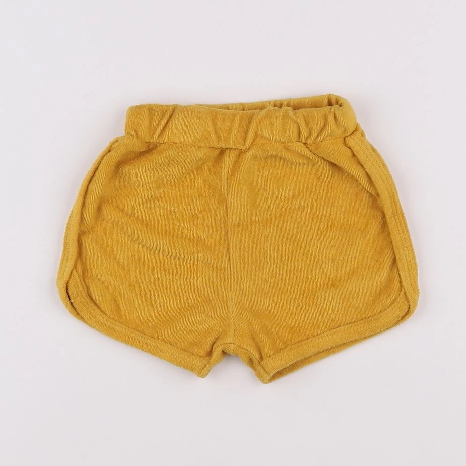 Vertbaudet - short jaune - 6 mois