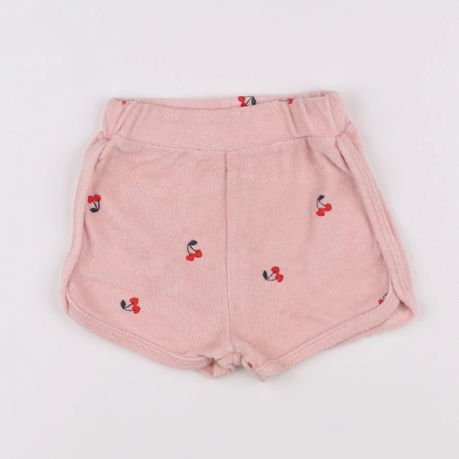 Vertbaudet - short rose - 6 mois