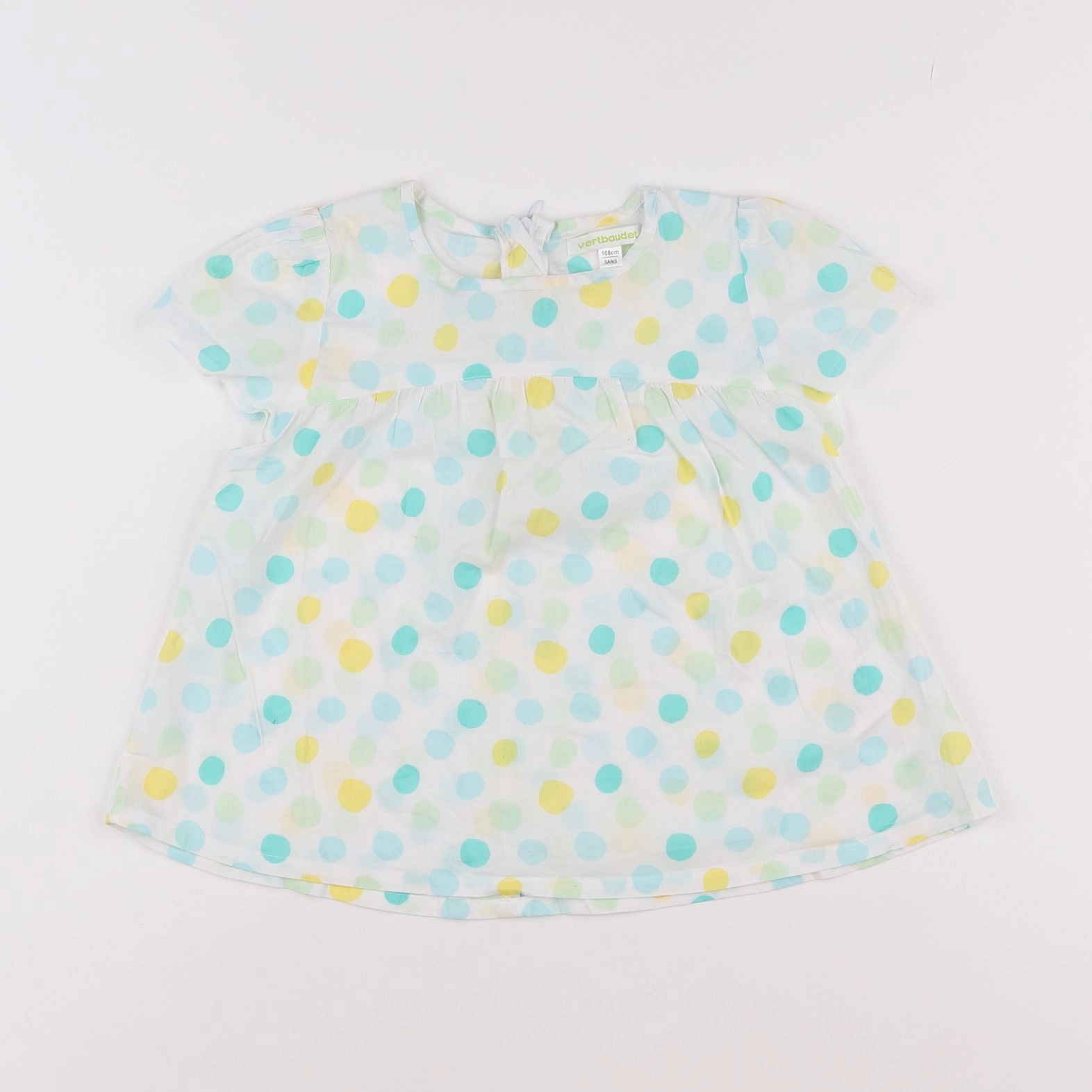 Vertbaudet - blouse multicolore - 5 ans