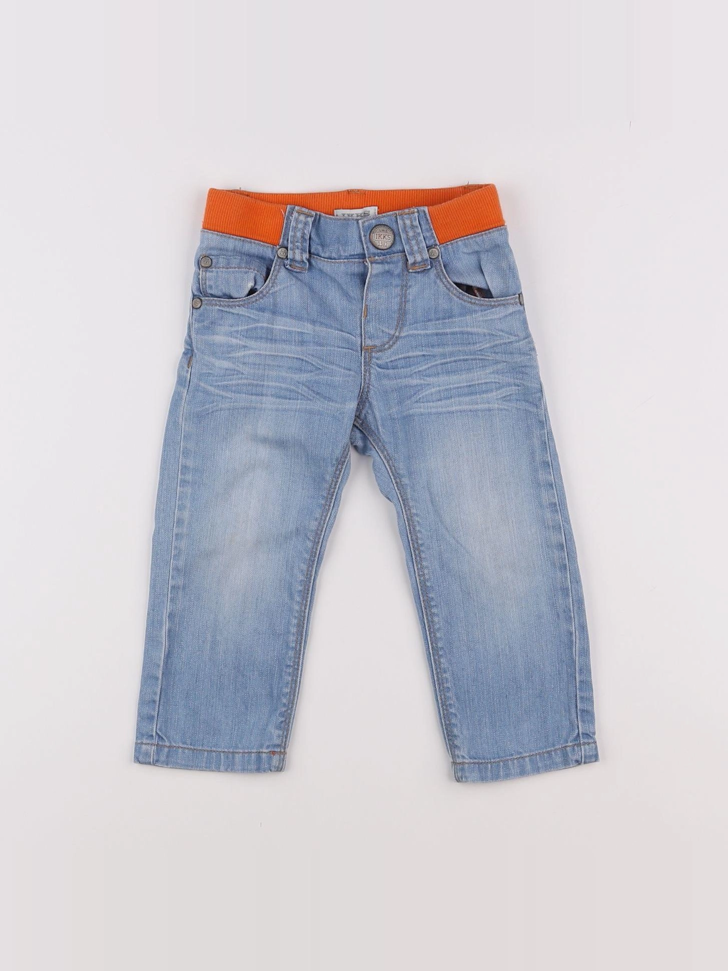 IKKS - jean bleu - 18 mois