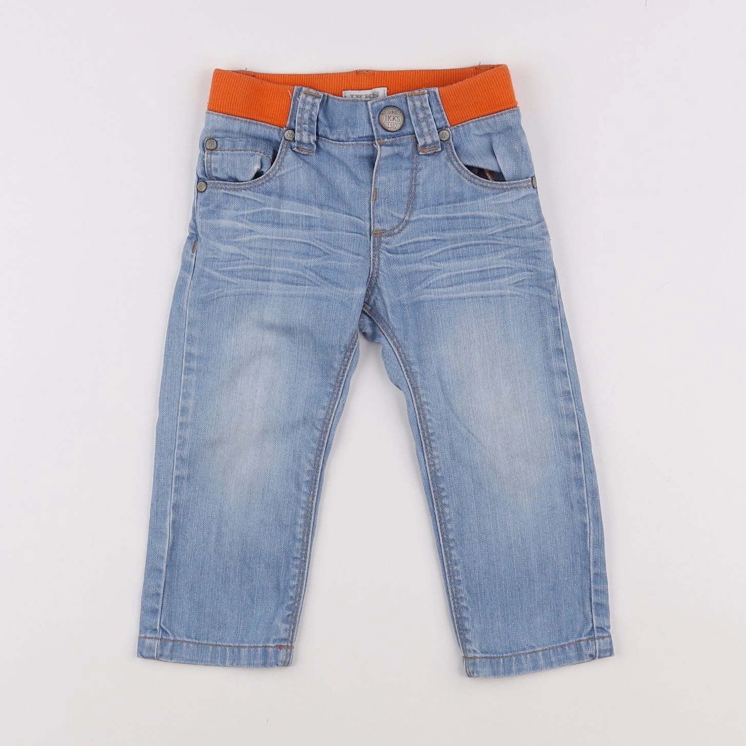 IKKS - jean bleu - 18 mois