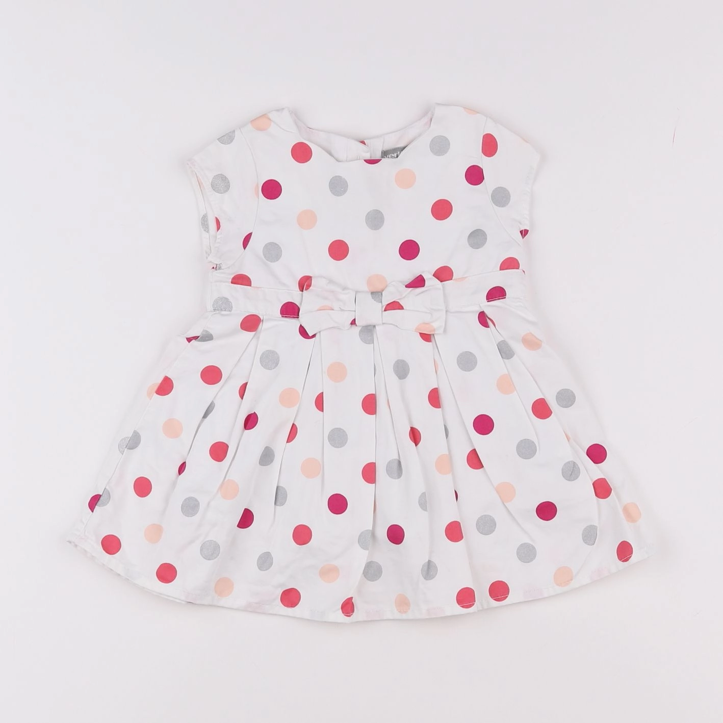 Vertbaudet - robe blanc - 6 mois