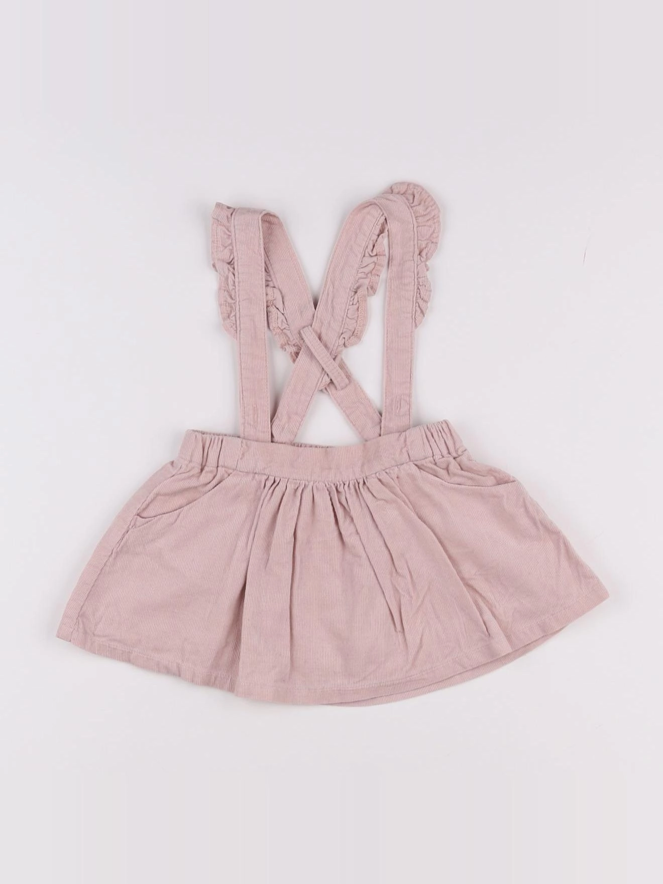 Vertbaudet - jupe rose - 9 mois
