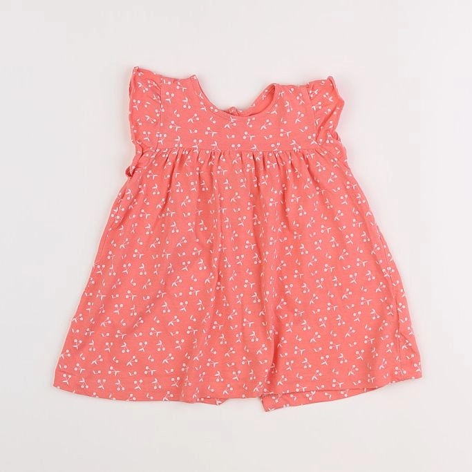 Vertbaudet - robe rose - 12 mois