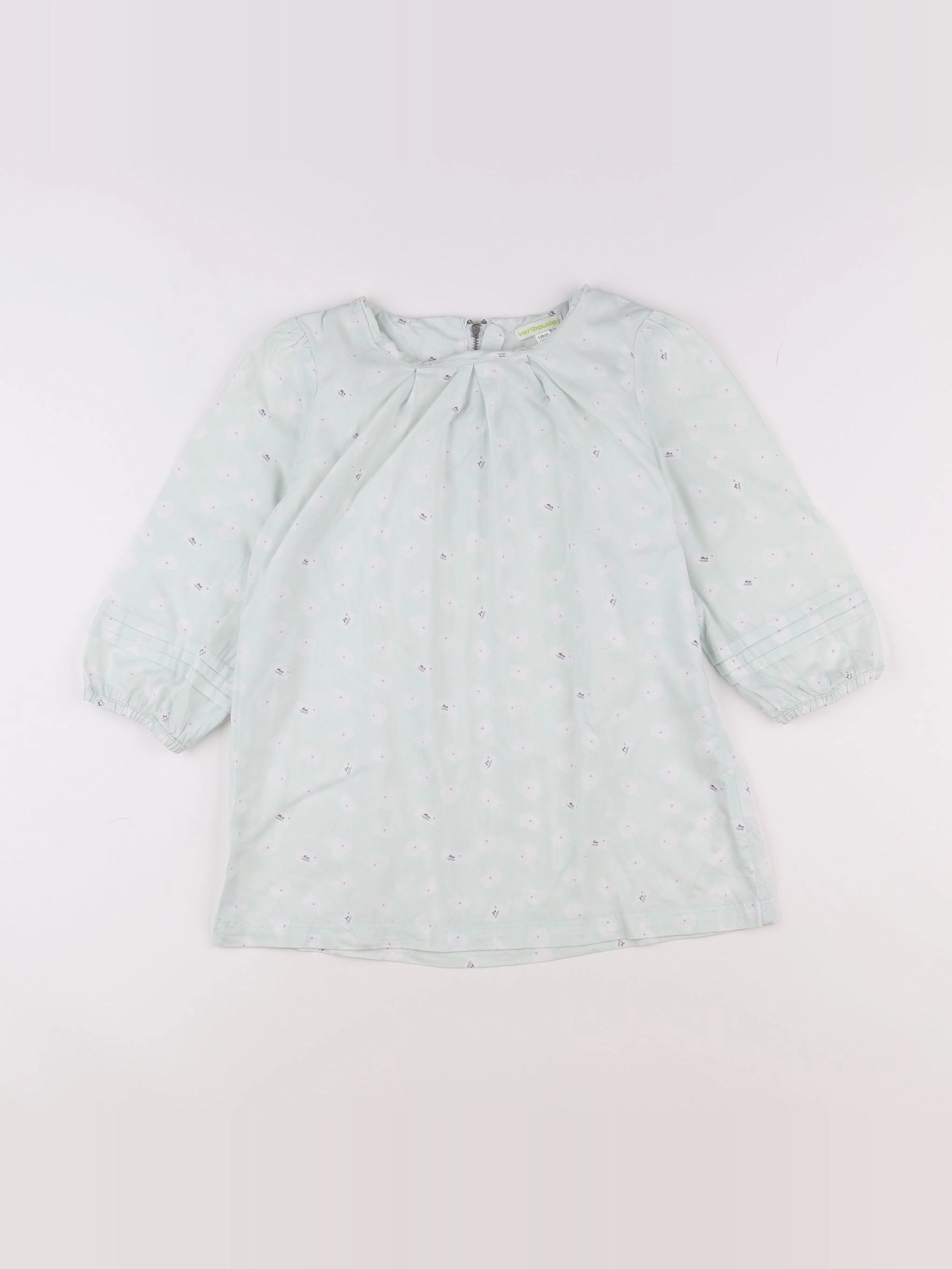 Vertbaudet - blouse bleu - 10 ans
