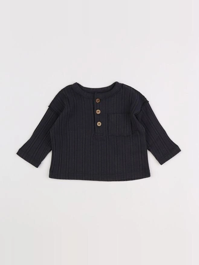 Play Up - tee-shirt gris - 3 mois