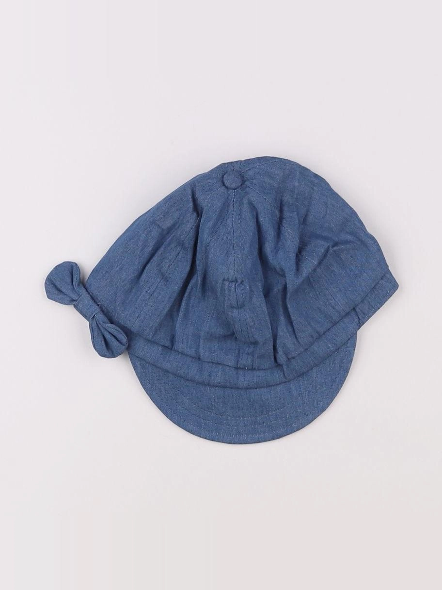 Vertbaudet - casquette bleu - 8/10 ans
