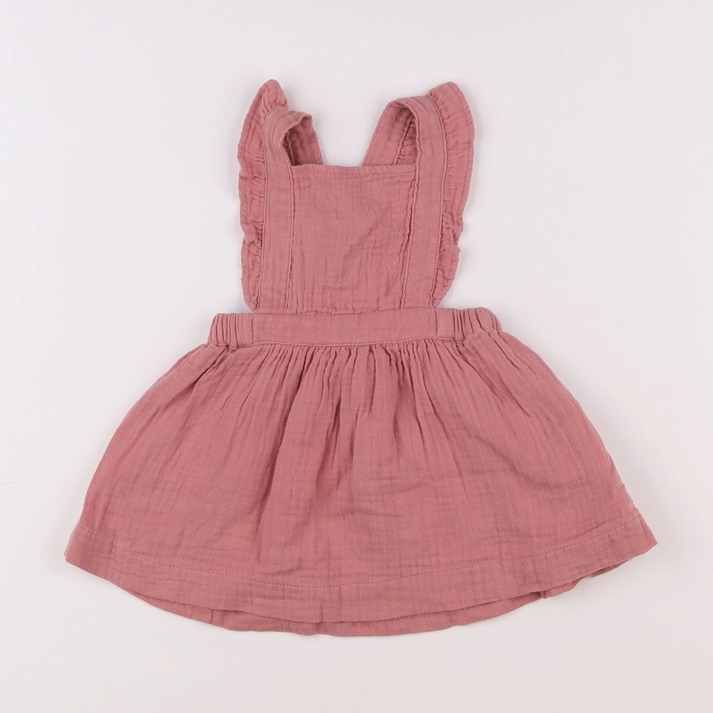 Vertbaudet - robe rose - 12 mois