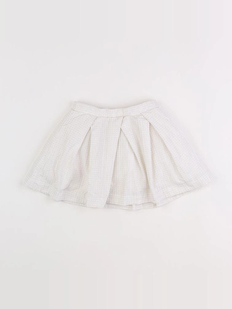 Jacadi - jupe blanc, or - 3 ans