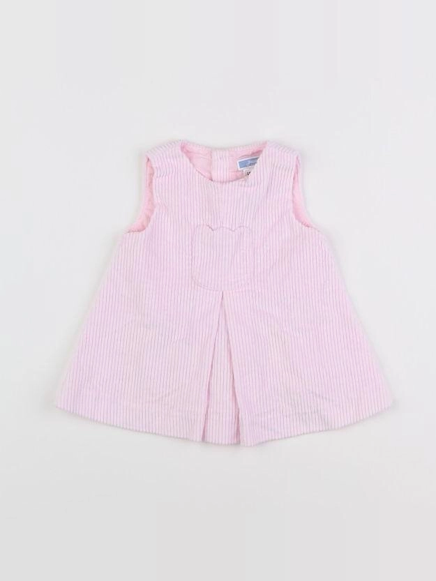 Jacadi - robe rose - 6 mois