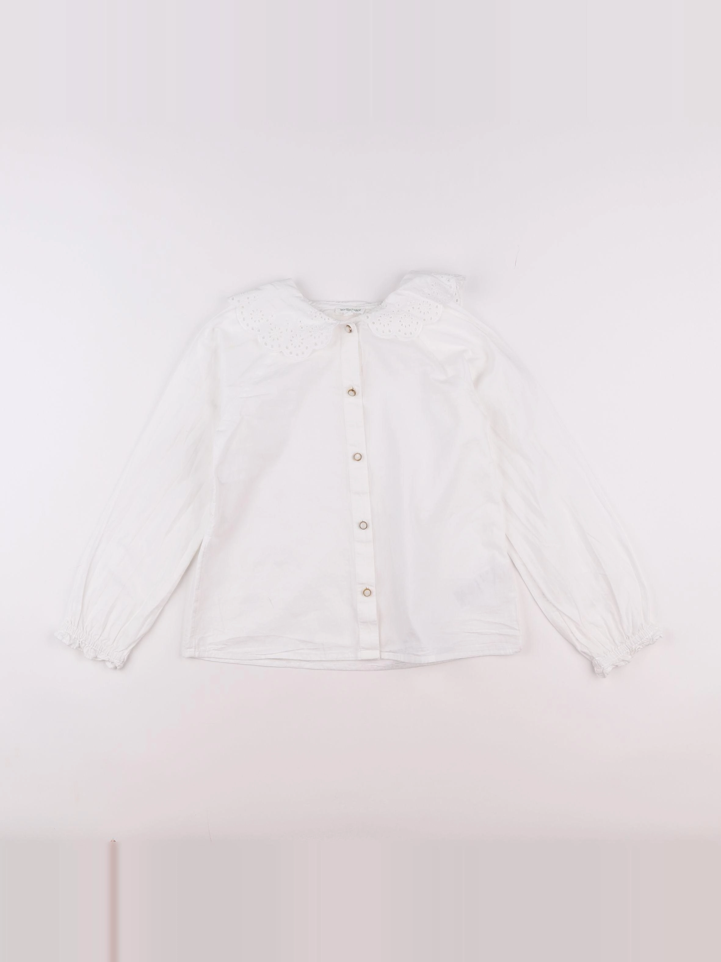 Vertbaudet - blouse blanc - 9 ans