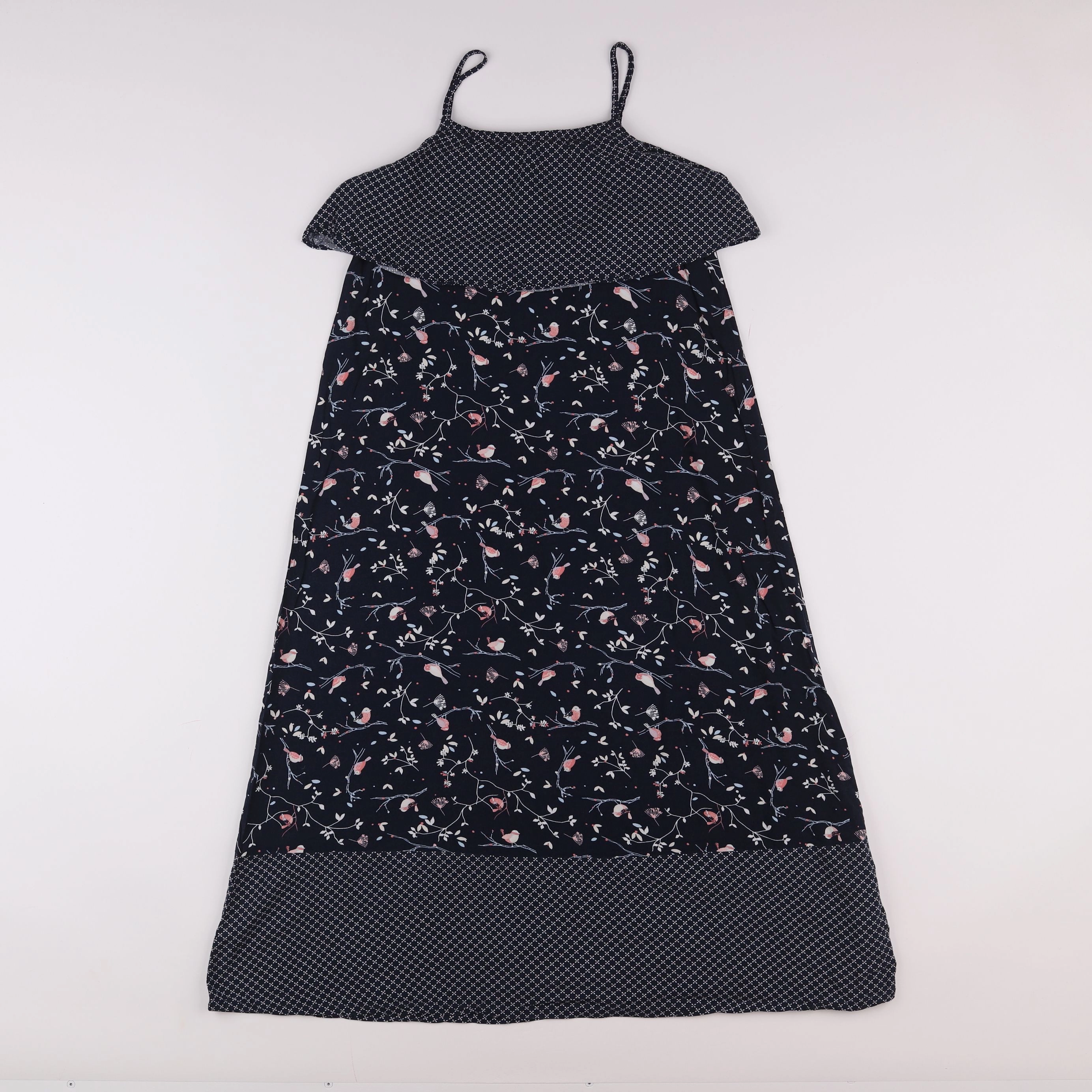 Vertbaudet - robe multicolore - 8 ans