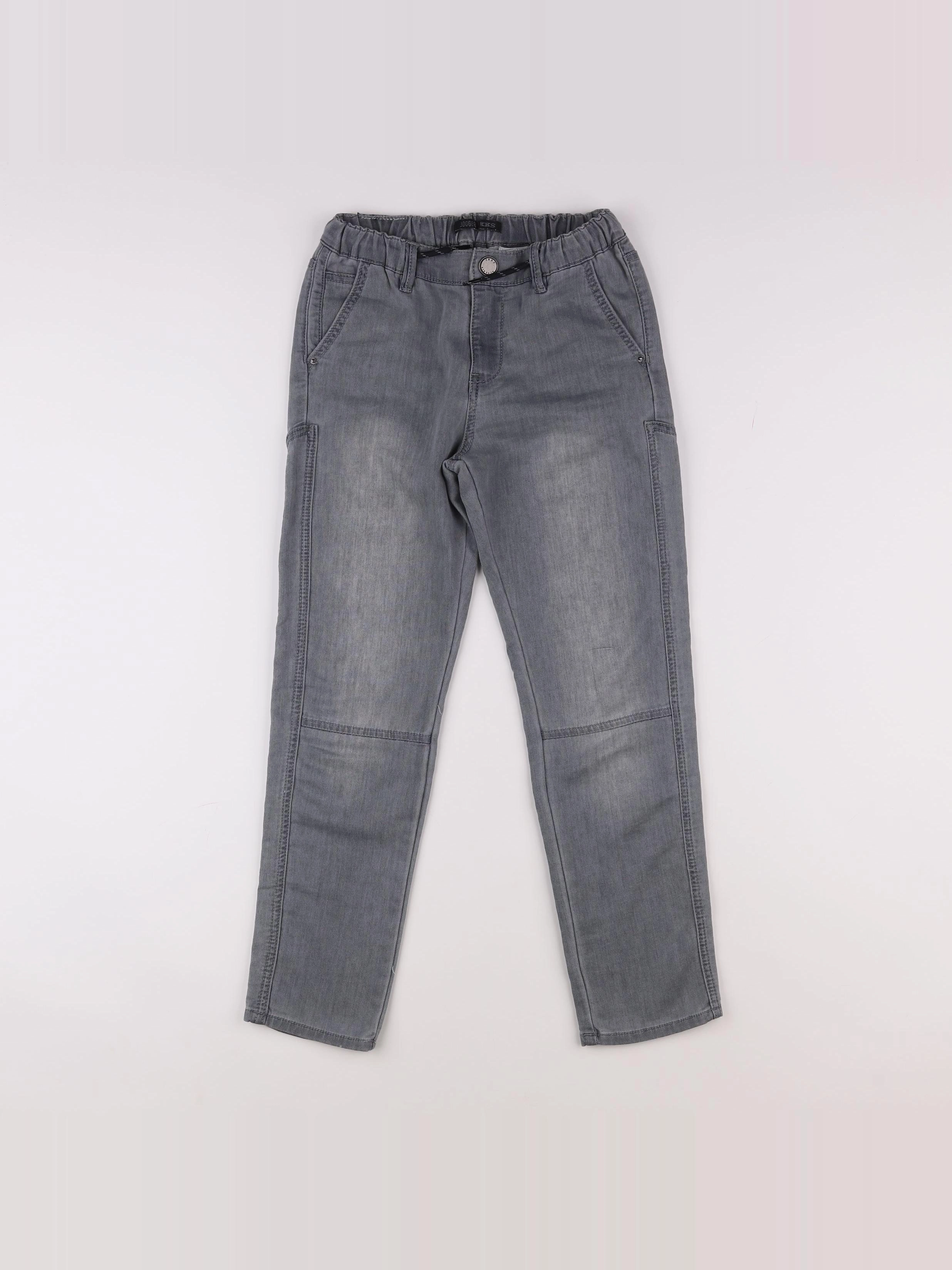 IKKS - jean gris - 10 ans