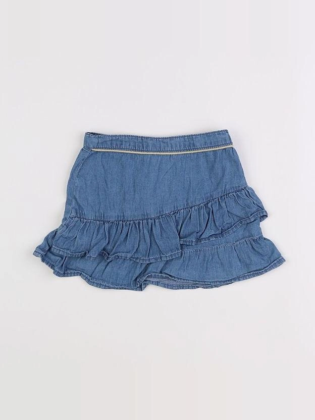 Vertbaudet - jupe bleu - 4 ans