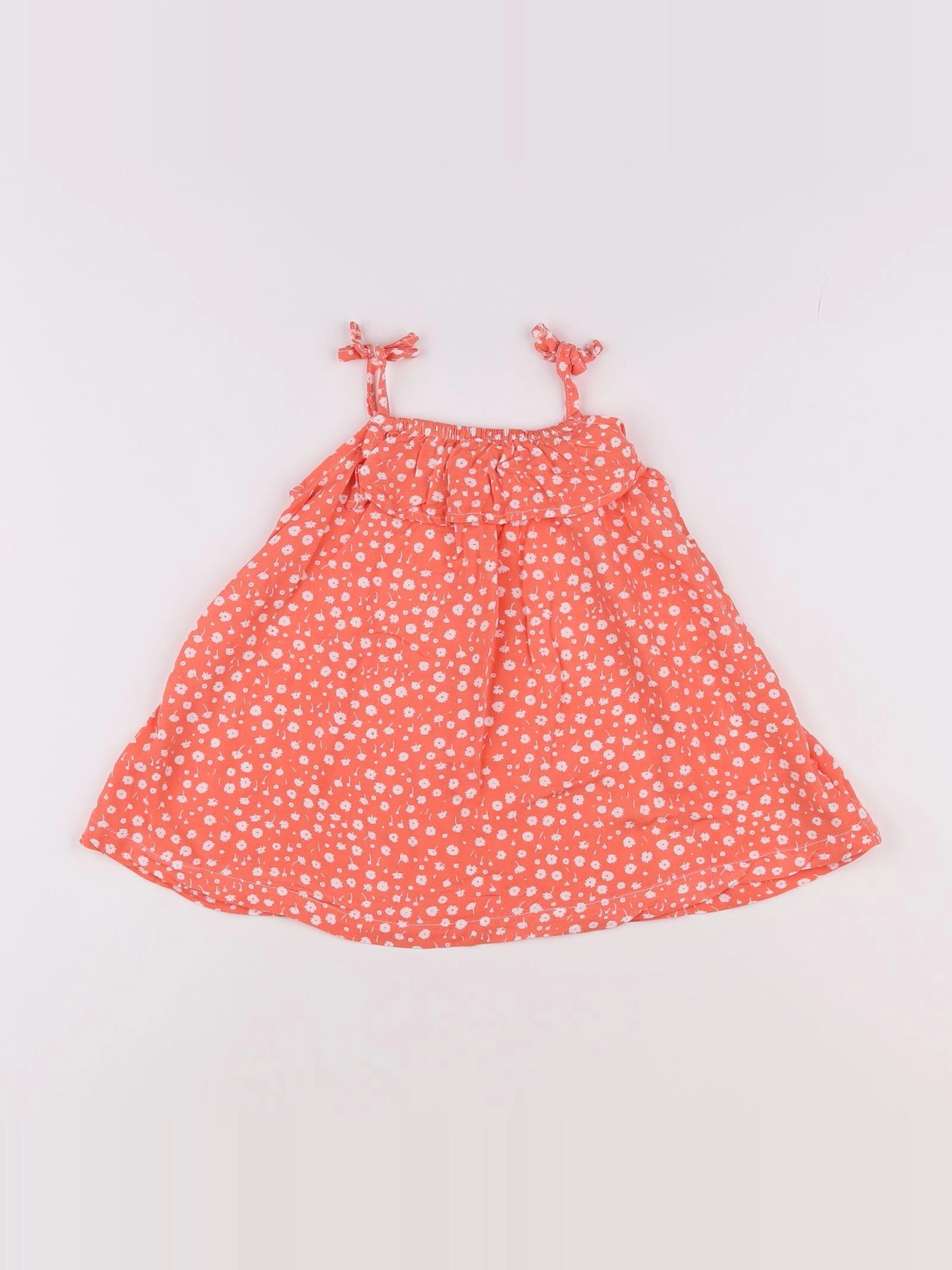 Vertbaudet - robe rose - 9 mois
