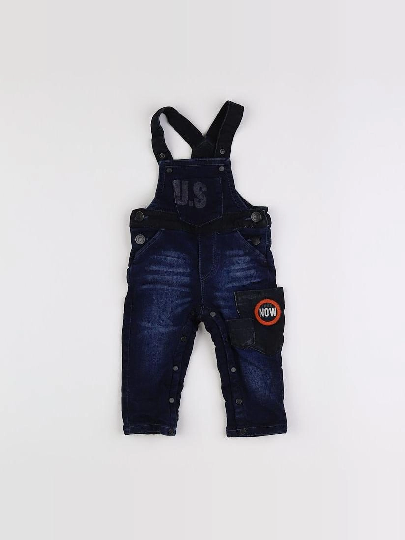 IKKS - salopette bleu - 6 mois