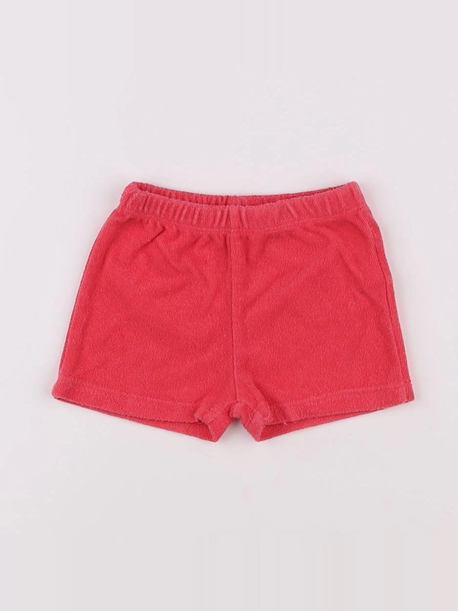 Vertbaudet - short rose - 9 mois
