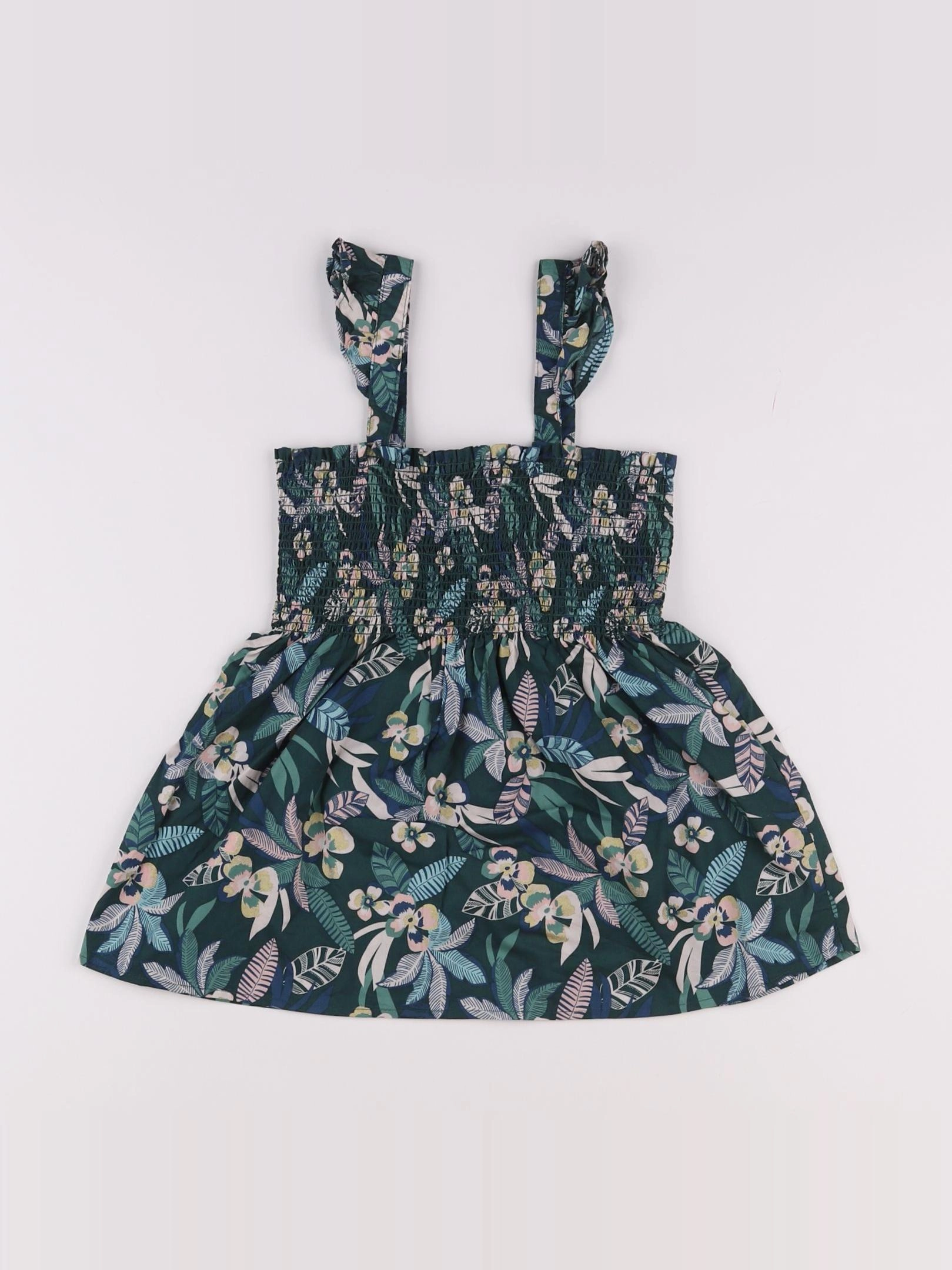 Vertbaudet - blouse vert, rose - 10 ans