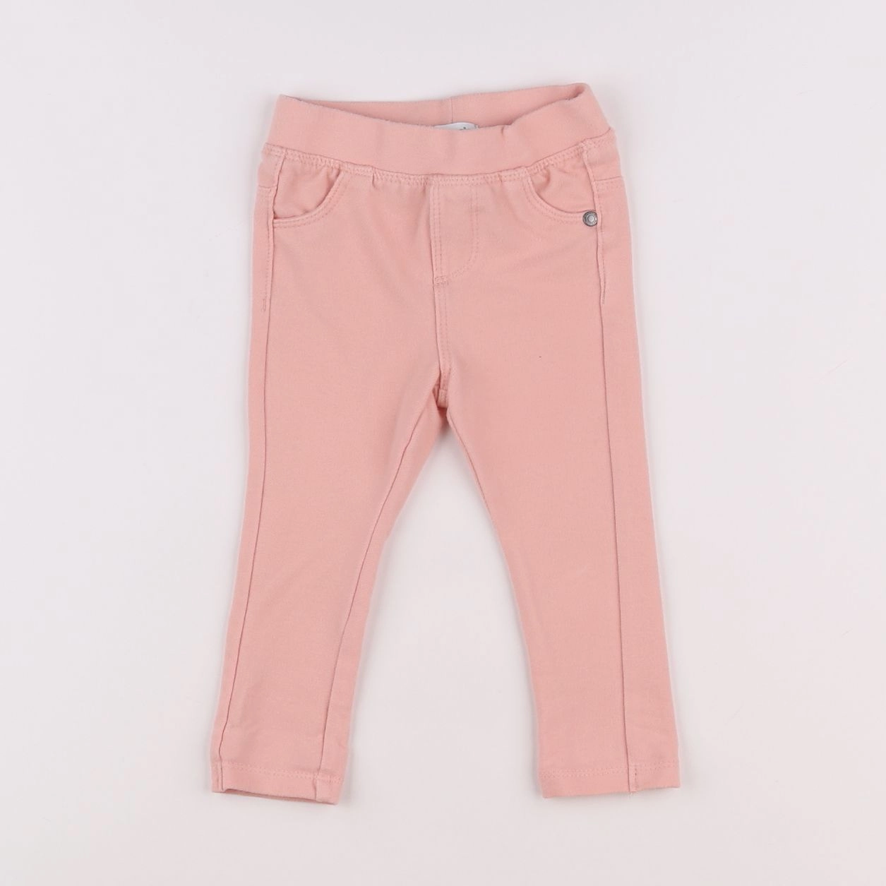 Vertbaudet - jegging rose - 6 mois