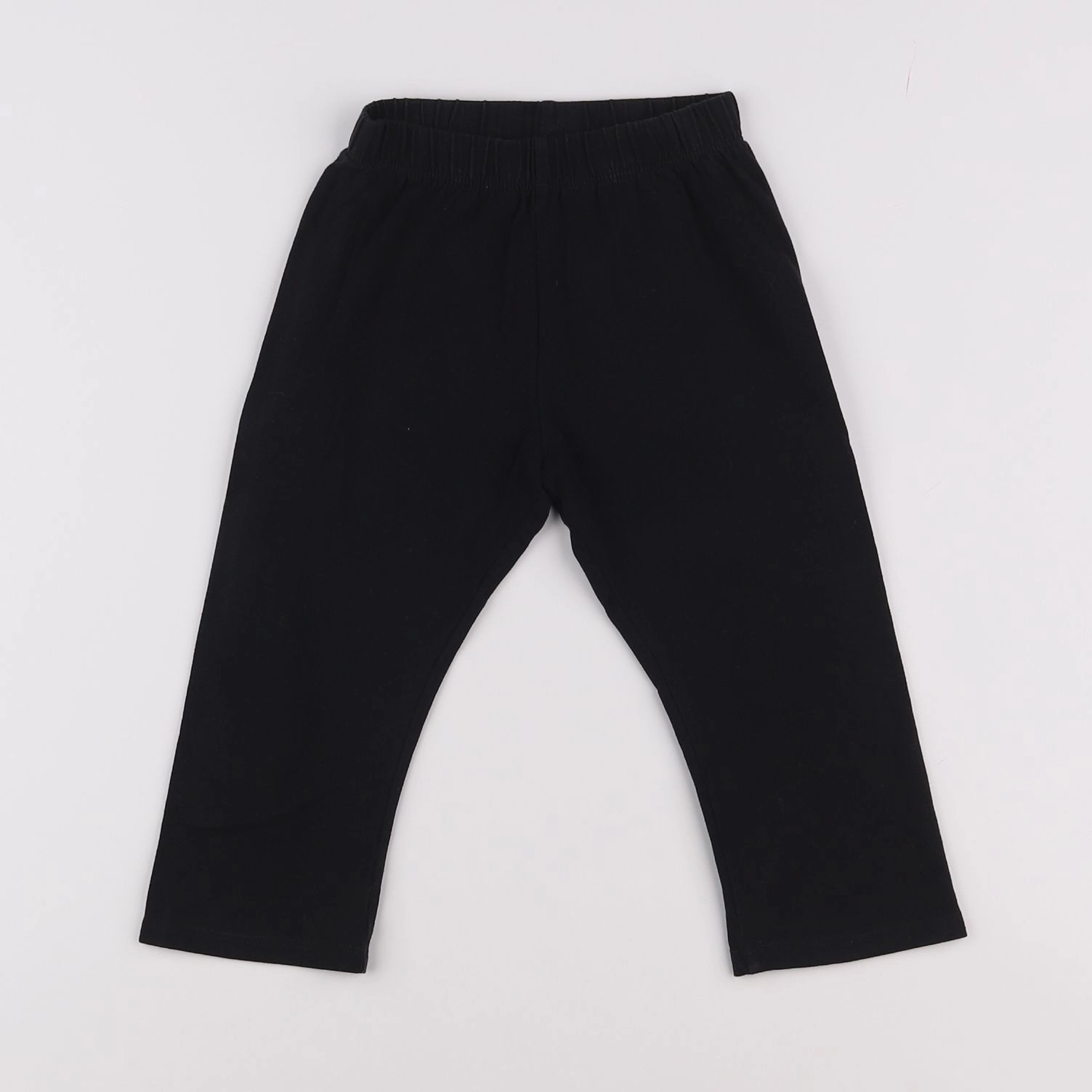 Vertbaudet - legging court noir - 8 ans