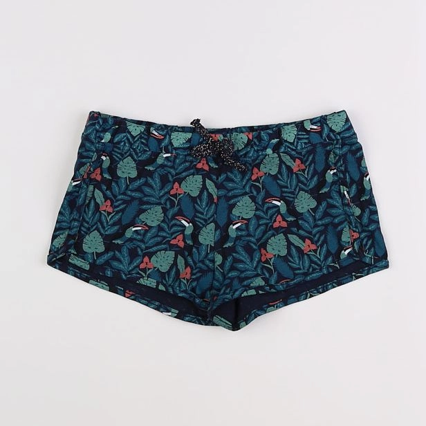 Vertbaudet - short vert, bleu - 10 ans