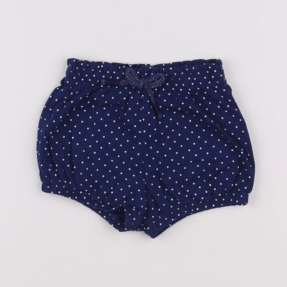 Vertbaudet - short bleu - 12 mois