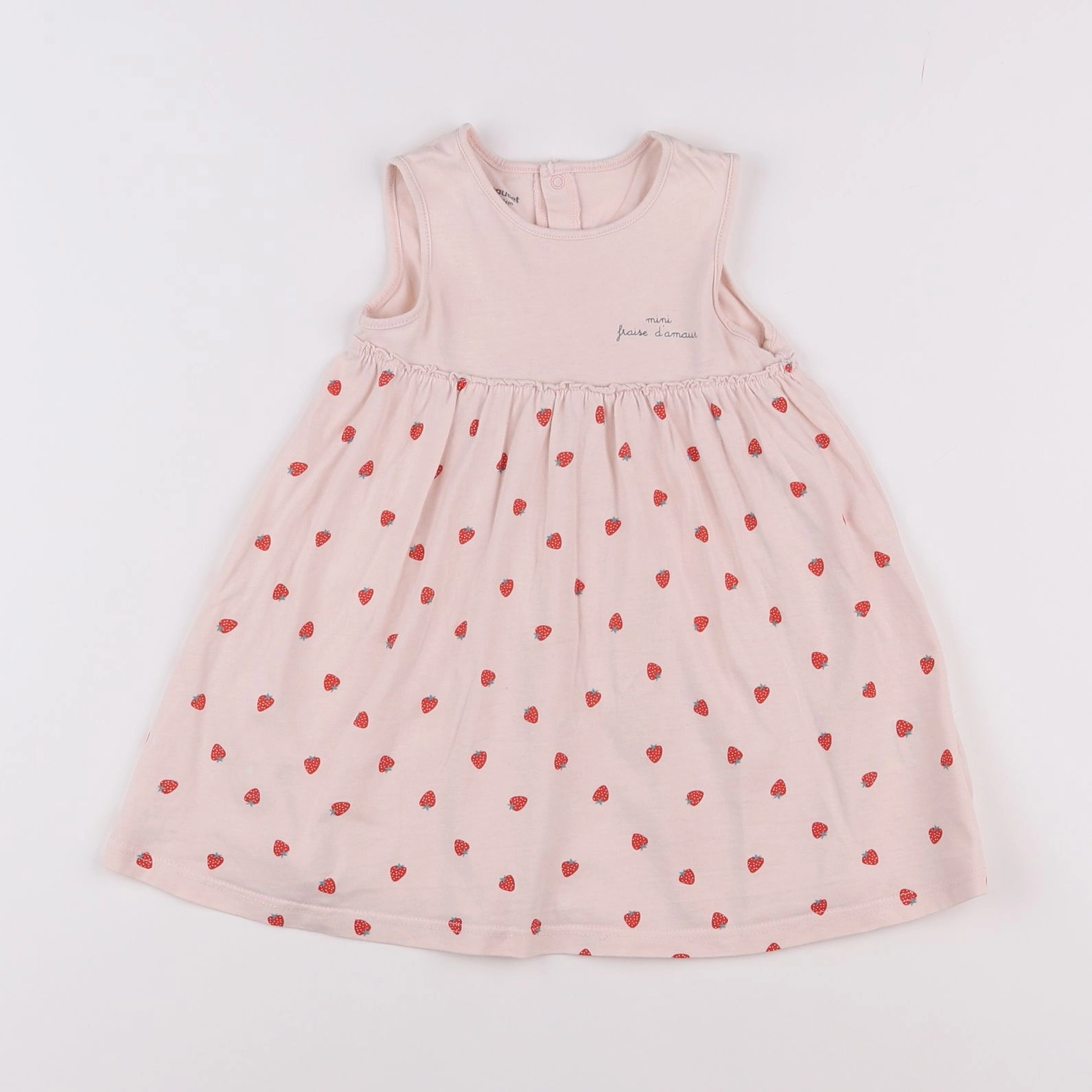 Vertbaudet - robe rose - 18 mois