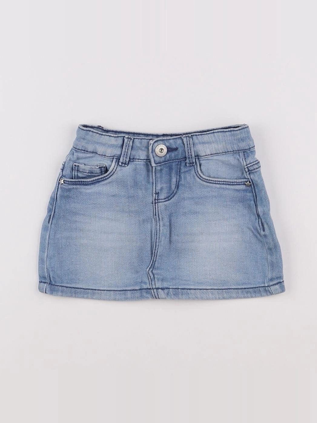 Vertbaudet - jupe bleu - 2 ans