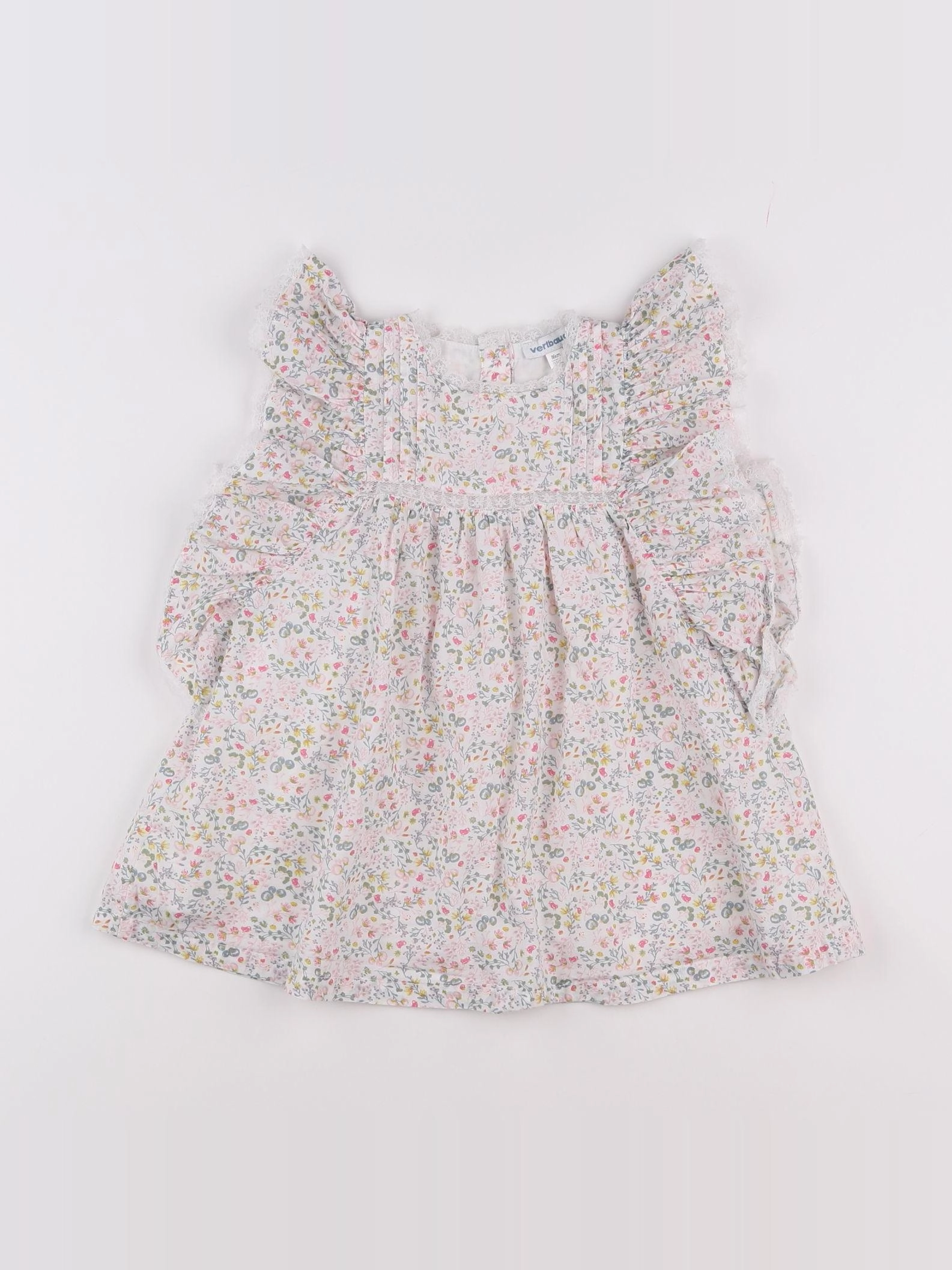 Vertbaudet - robe multicolore - 2 ans