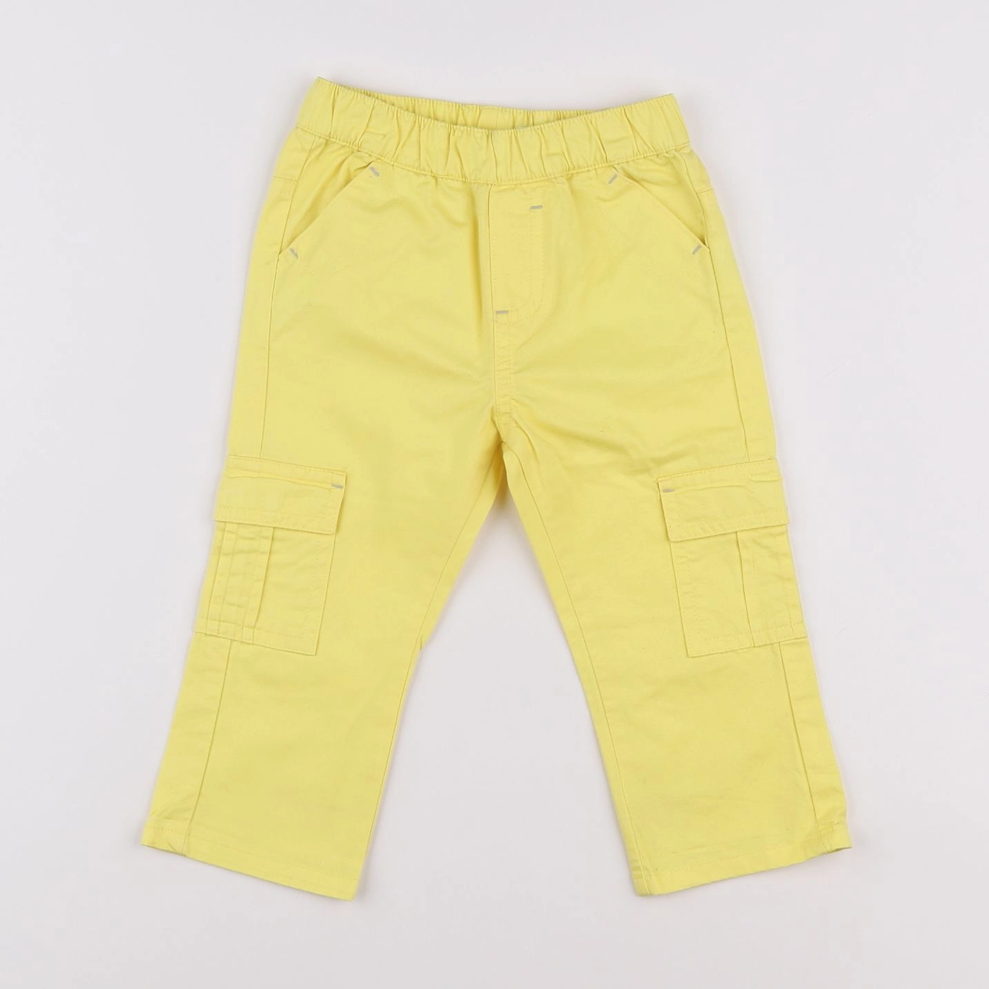 Vertbaudet - pantalon jaune - 18 mois