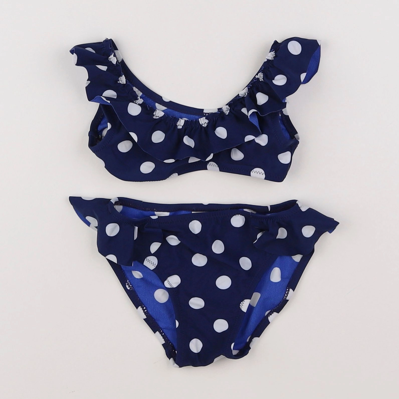 Vertbaudet - maillot de bain bleu - 2 ans