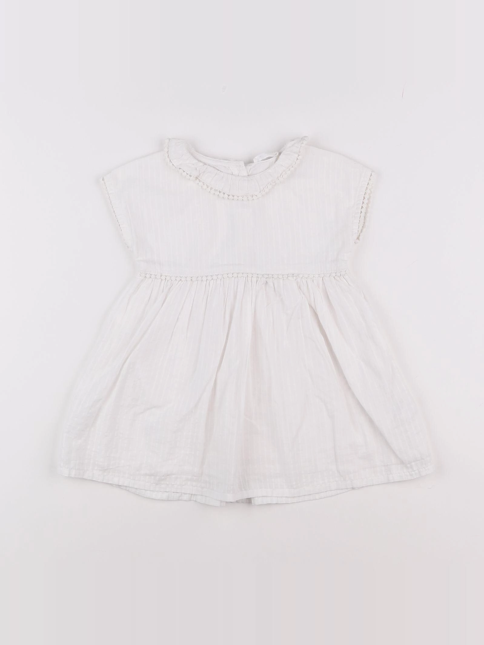 Boutchou - robe blanc - 18 mois