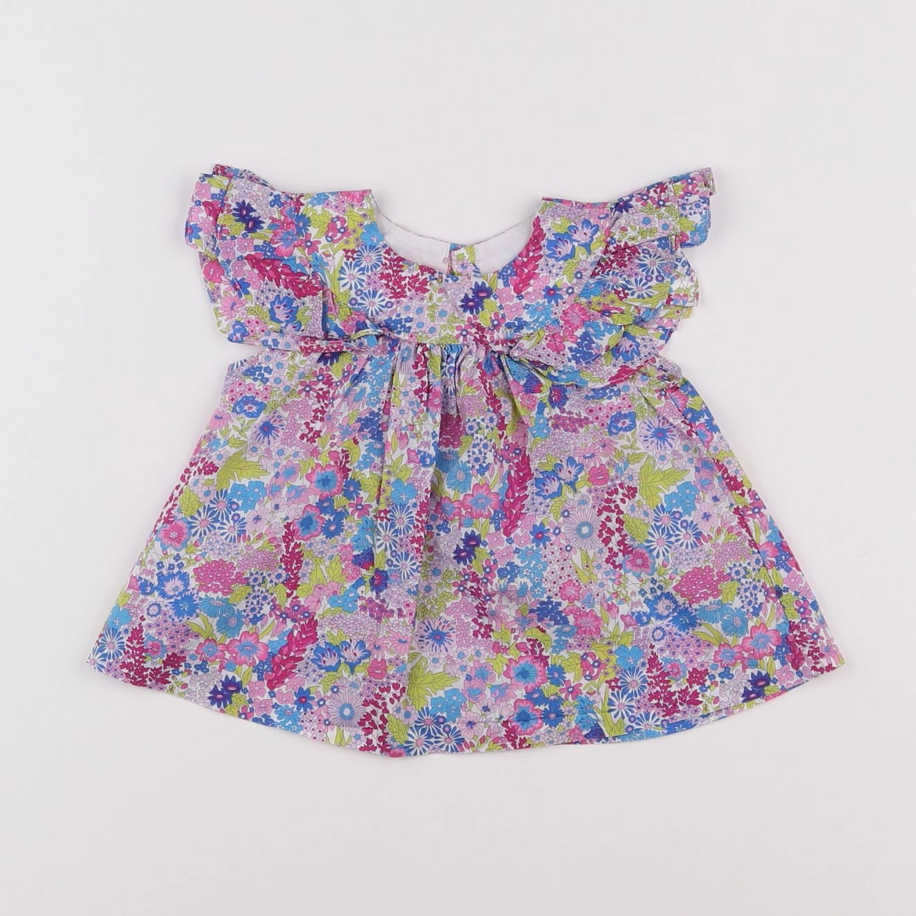 Jacadi - blouse liberty multicolore - 18 mois