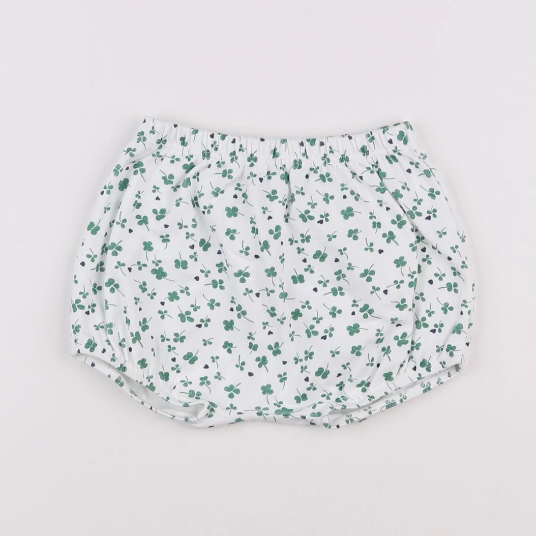 Absorba - bloomer blanc, vert - 18 mois