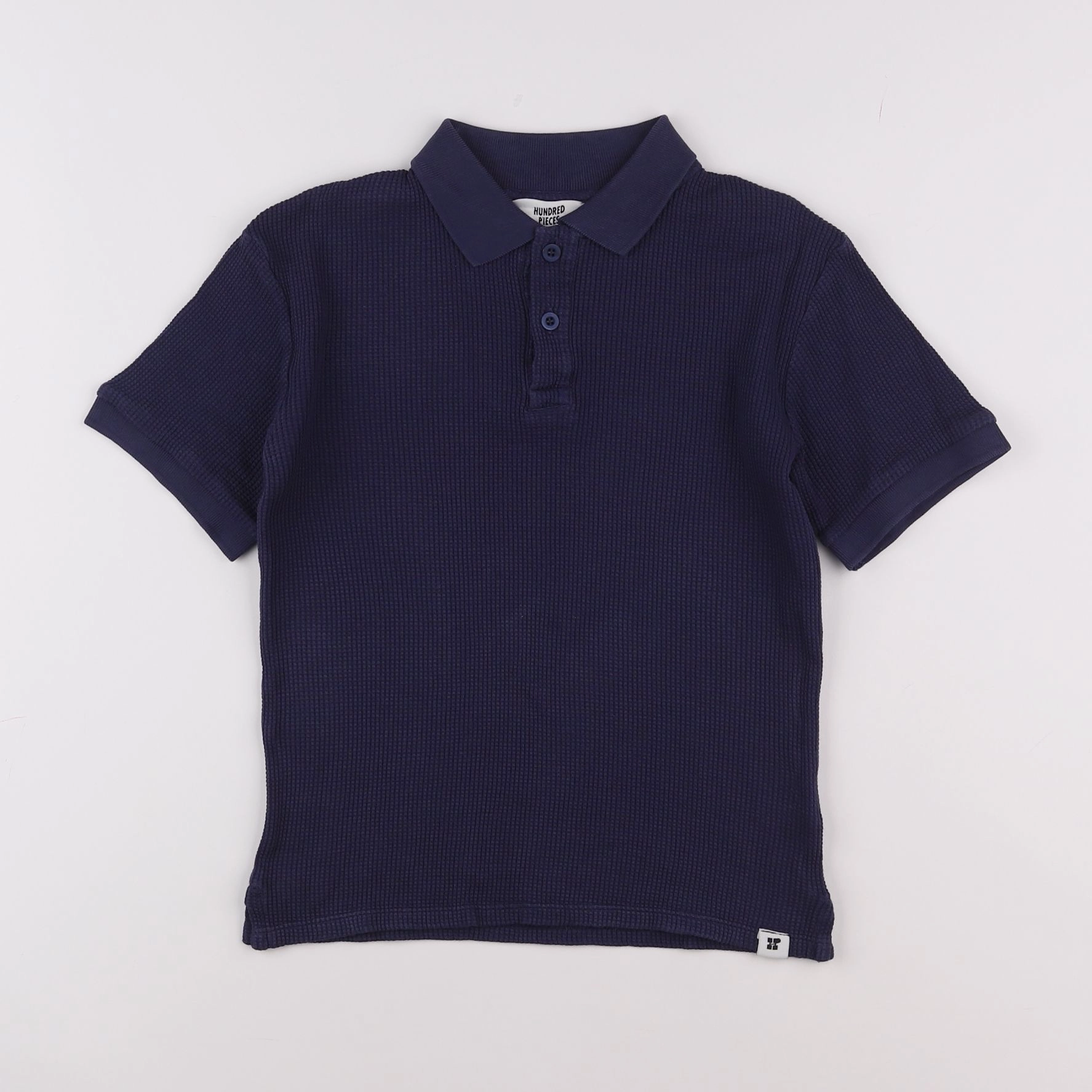 Hundred Pieces - polo bleu - 8 ans